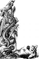 Mythical Dragon Drawings 13