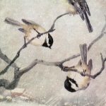 Bird Clip Art 3 - Three Little Chickadees
