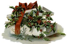 Clipart Images Of Christmas 1 - Box Of Holly