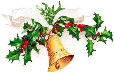 Clipart Images of Christmas 5 - Golden Bell