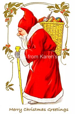 Free Images of Christmas 12 - Santa and Gifts