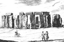 Druids 5 Front Of Stonehenge