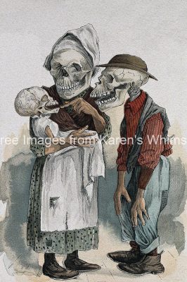 Human Skeletons 9 A Couple