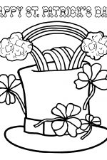 St Patricks Day Coloring Page 2