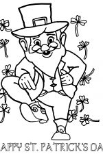 St Patricks Day Coloring Page 4