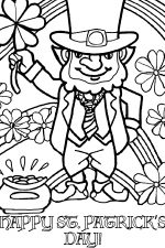 St Patricks Day Coloring Page 5