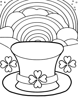 St Patricks Day Coloring Page 7