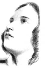Female Face Drawings 15
