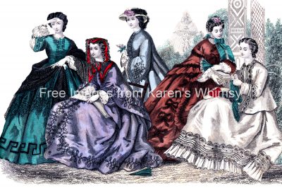 Victorian Fashion Era 2