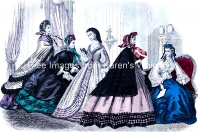 Victorian Fashion Era 5