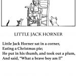 Lyrics Of Nursery Rhymes 5 - Little Jack Horner