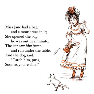 Nursery Rhymes Lyrics 11 - Miss Jane's Bag
