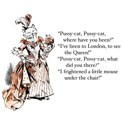 Nursery Rhymes Lyrics 5 - Pussy Cat