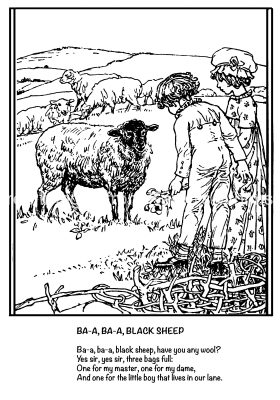 Childrens Nursery Rhymes 9 - Black Sheep