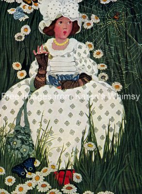 Nursery Rhymes By Mother Goose 16 Little Miss Muffet