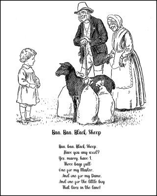 Childhood Nursery Rhymes 32 Baa Baa Black Sheep