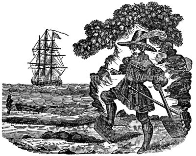 Drawings Of Pirates 4 Captain Kidd