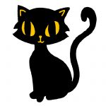 Black Cat Clip Art 6