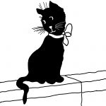 Black Cat Cartoons 9