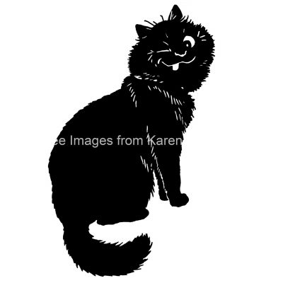 Black Cat Cartoons 4
