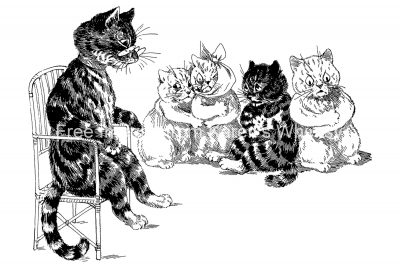 Clipart Of Cats 12
