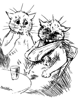 Cute Cat Drawings 5