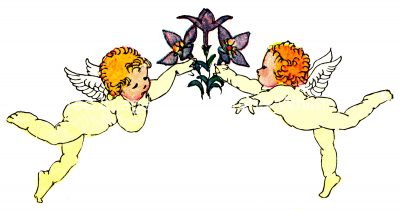 Fairy Art 3 - Two Fairy Cherubs