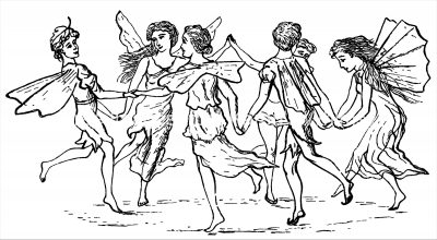 Fairies Illustrations 2 - Fairies Dancing