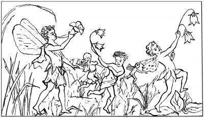 Fairies Illustrations 4 - Fairy Procession