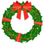 Christmas Wreath Clipart 12