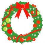 Christmas Wreath Clipart 13