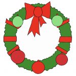 Christmas Wreath Clipart 15