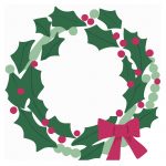 Christmas Wreath Clipart 5