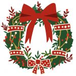 Christmas Wreath Clipart 7