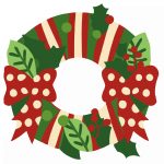 Christmas Wreath Clipart 8