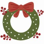 Christmas Wreath Clipart 9