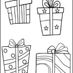 Free Christmas Coloring Pages 2 Gifts