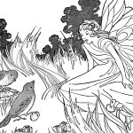 Fairy Princess 4 - Fairy with Two Birds