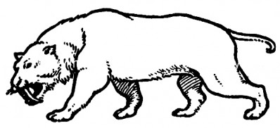 Prehistoric Animals 3 - Sabretooth Tiger