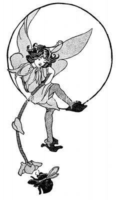 Fairy Pics 3 - Fairy in a Circle with Bee