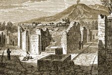 Pompeii Ruins 11 Street Near Baths