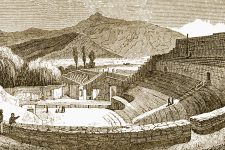 Pompeii Ruins 9 Large Theater