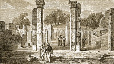 Pompeii Ruins 14 House Of Sallust