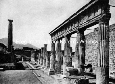 Pompeii City Ruins 15 Temple Of Apollo