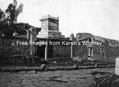 Pompeii City Ruins 5 Road Of Fortuna