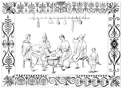 Images from Pompeii 6 - A Drinking Scene