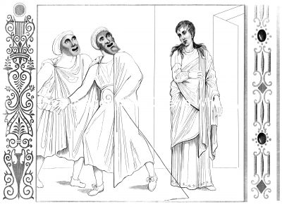 Images from Pompeii 7 - A Comic Scene