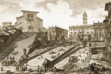 Roman Structures 7 - View of the Capitoline Hill