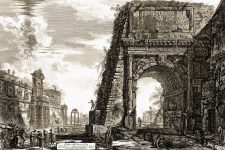 Roman Structures 9 - View of the Arch of Titus