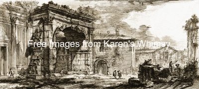 Ancient Roman Structures 3 - Arch of Galienus